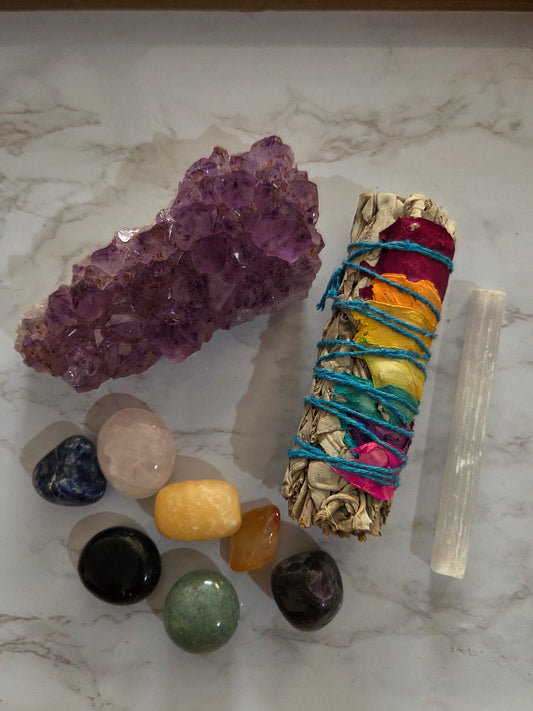 7 Chakra Cleansing & Energy Alignment kit